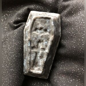 Coffin larvikite crystal